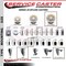 Service Caster 5'' Nylon Swivel 1-1/4'' Expanding Stem Caster Total Lock Brake SCC-EXTTL20S514-NYS-114 - alternate 4